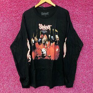 Slipknot Spit it Out Heavy Metal Band Self-Titled Album Cover Art Long Sleeve T-